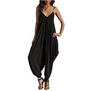 Harem jumpsuit romper
